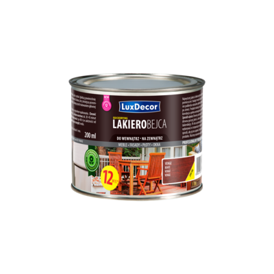 Lakierobejca do drewna wenge 0,2 l LuxDecor