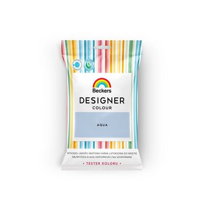 Farba lateksowa Beckers Designer Colour TESTER Aqua 0,05 l
