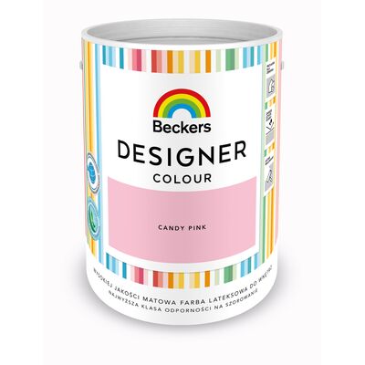 Farba lateksowa Beckers Designer Colour Candy Pink 5 l