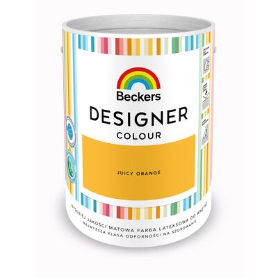 Farba lateksowa Beckers Designer Colour Juicy Orange 5 l