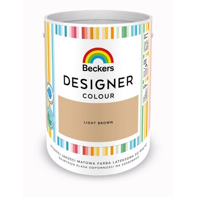 Farba lateksowa Beckers Designer Colour Light Brown 5 l