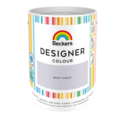 Farba lateksowa Beckers Designer Colour Misty Violet 5 l