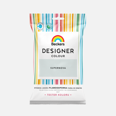 Farba lateksowa Beckers Designer Colour TESTER Supernova 0,05 l