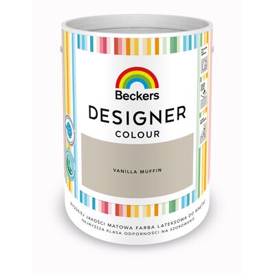 Farba lateksowa Beckers Designer Colour Vanilla Muffin 5 l