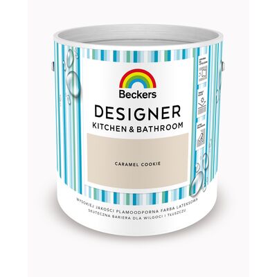 Farba lateksowa Beckers Designer KitchenBathroom Caramel Cookie 2,5 l