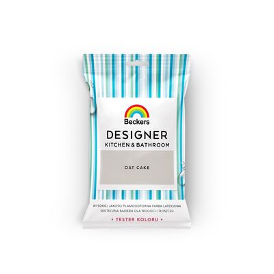 Farba lateksowa Beckers Designer KitchenBathroom Oat Cake 0,05 l