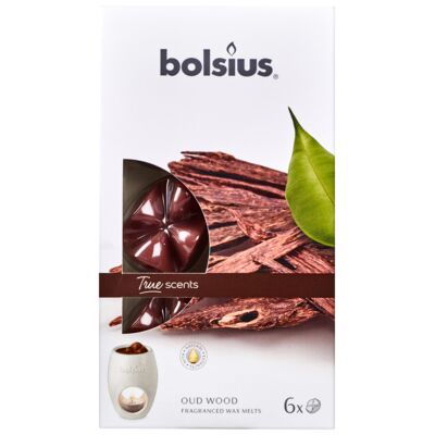 Woski zapachowe drzewo agarowe TS 6 sztuk Bolsius