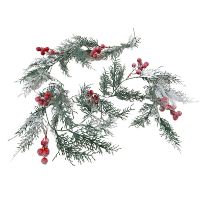 Girlanda 160 cm ośnieżona
