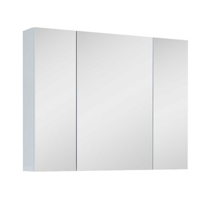 Szafka wisząca z lustrem 80 3D White (20/40/20) Elita