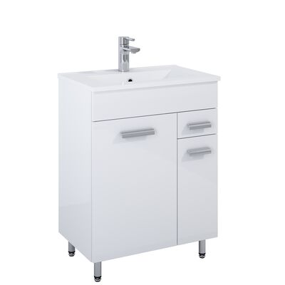 Szafka Iga 60 2D 1S White HG NN Elita