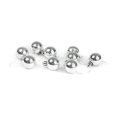Bombki mini 9 sztuk mix