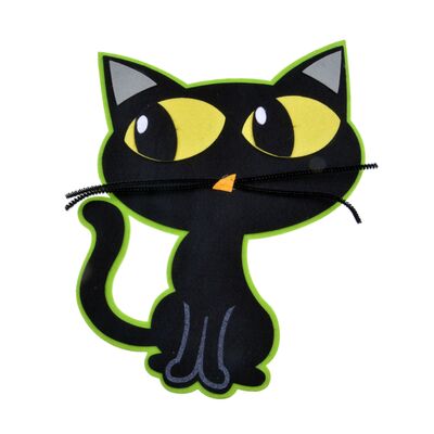 Dekoracja wisząca Wesoły kocurek mix