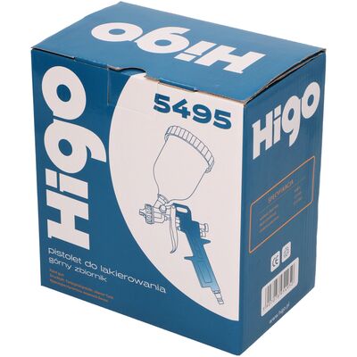 Pistolet do lakierowania 0,6 l 3,5-5 bar Higo Ega