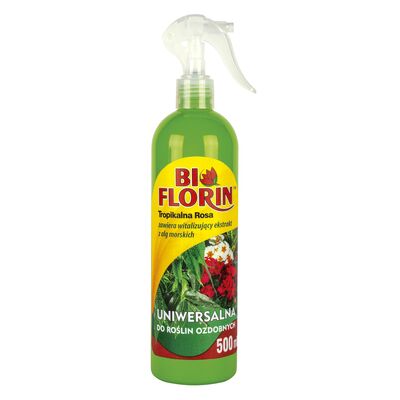 Tropikalna rosa uniwersalna dla roślin ozdobnych Bi Florin 500 ml