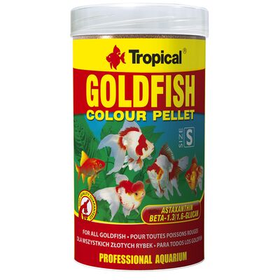 Granulat dla ryb goldFish Colour Pellet size S 250 ml / 110 g Tropical