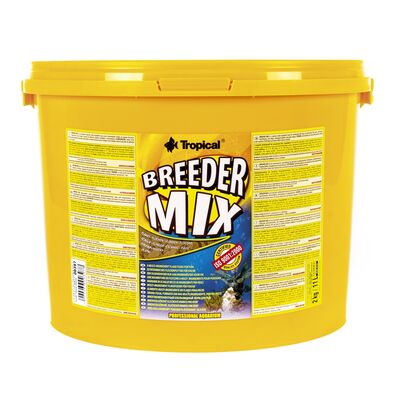 Pokarm dla ryb Breeder mix płatek 11 l / 2 kg Tropical