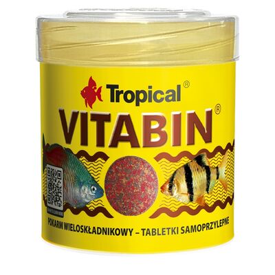 Pokarm dla ryb w tabletkach Vitabin wieloskładnikowy 50 ml / 36 g Tropical