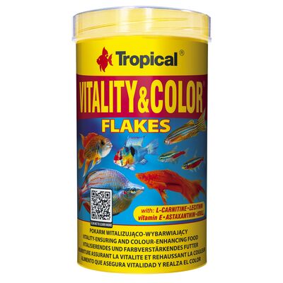 Pokarm dla ryb VitalityColor płatek 500 ml / 100 g Tropical