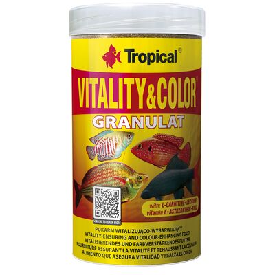 Granulat dla ryb VitalityColor 250 ml / 138 g Tropical