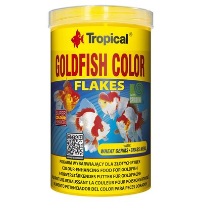 Pokarm dla ryb goldFish Color płatek 1000 ml / 200 g Tropical