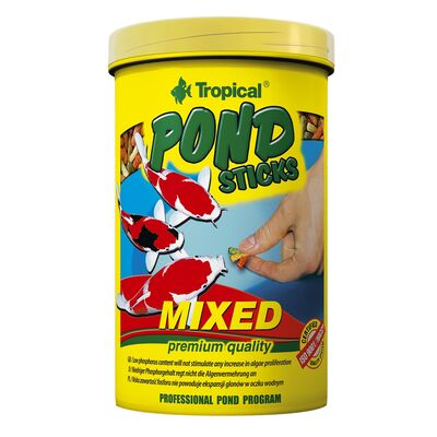 Pokarm dla ryb pływający pond Sticks mixed worek 1000 ml / 90 g Tropical