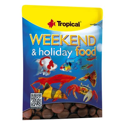 Pokarm dla ryb ozdobnych Weekend food 20 g Tropical