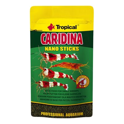 Pokarm dla krewetek Caridina Nano Sticks 10 g Tropical