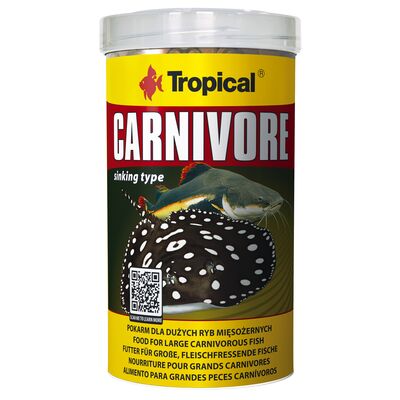 Pokarm dla ryb Carnivore 500 ml / 300 g Tropical