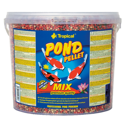 Pokarm dla ryb pływający pond Pellet mix 5 l / 700 g Tropical