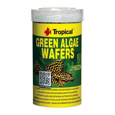 Pokarm dla glonojadów Green Algae Wafers 100 ml / 45 g Tropical