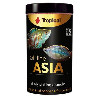 Pokarm dla ryb Soft Line Asia size S 250 ml / 125 g Tropical