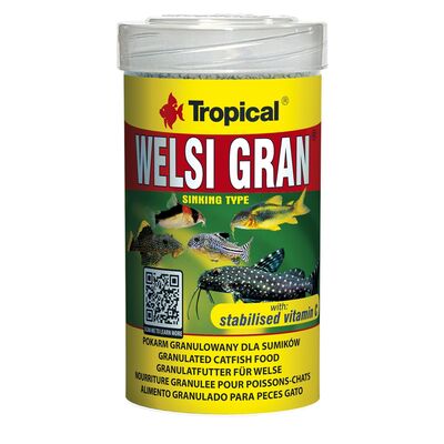 Pokarm dla ryb welsi Gran 100 ml / 65 g Tropical