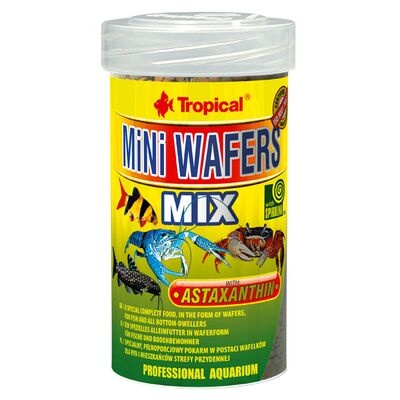 Pokarm dla ryb dennych mini Wafers mix 100 ml / 55 g Tropical