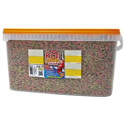 Pokarm dla ryb pływający koi croissant Colour 10 l / 2400 g Tropical