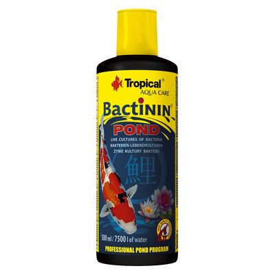 Żywe kultury bakterii Bactinin Pond 500 ml Tropical