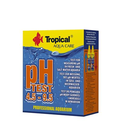 Test pH 4.5-9.5 do pomiaru odczynu woda słodka/słona Tropical