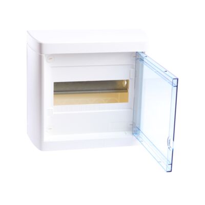 Rozdzielnica 1x8 Nedbox drzwi transparentne Duwi