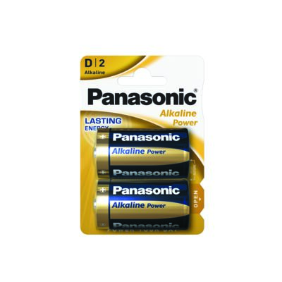 Bateria alkaliczna Alkaline LR20/2BP D 2 sztuki Panasonic