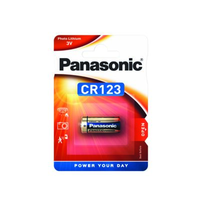 Bateria Photo Lithium CR123/1BP 1 sztuka Panasonic