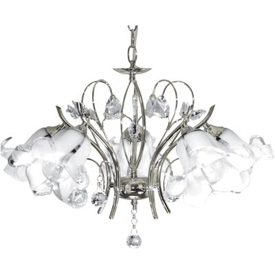 Lampa wisząca W-3691/5 CR chrom E27 Venti