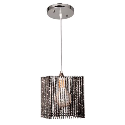 Lampa wisząca W-A 10A21 CR SM chrom+grafit E27 Venti
