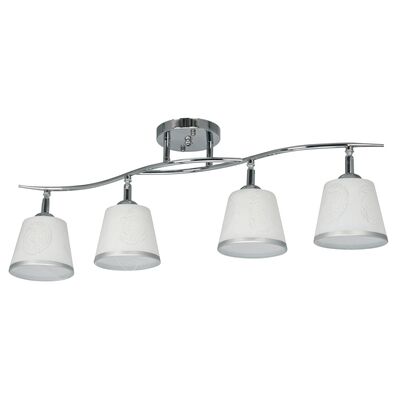Lampa wisząca W-K 1372/4 chrom E27 Venti