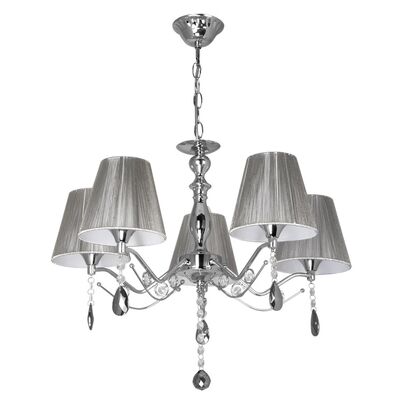 Lampa wisząca W-N 0936/5 chrom E14 Venti
