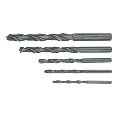 Wiertło do metalu HSS, 4,0 - 10,0 mm, zestaw 5 sztuk Top Tools