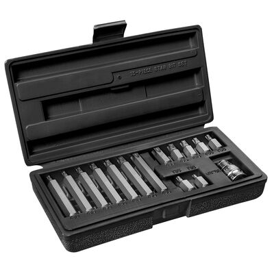 Końcówka wkrętakowa Torx, zestaw 15 sztuk TOPEX