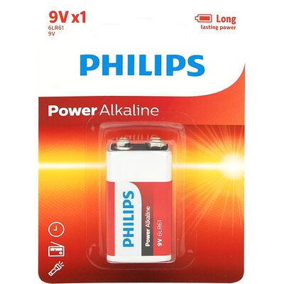 Baterie alkaliczne 50042 PHILIPS 9 V POWER/ ULTRA 1 szt.