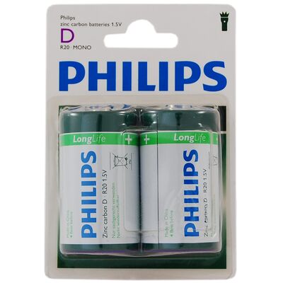 R20/2-bl. bat.PHILIPS LongL