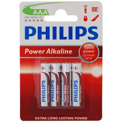 Baterie POWERLIFE LR03 blister 4 sztuki PHILIPS