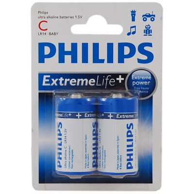 Baterie EXTREME LR14 blister 2 sztuki PHILIPS