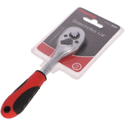 Grzechotka 1/4" 72 zęby DRAUMET